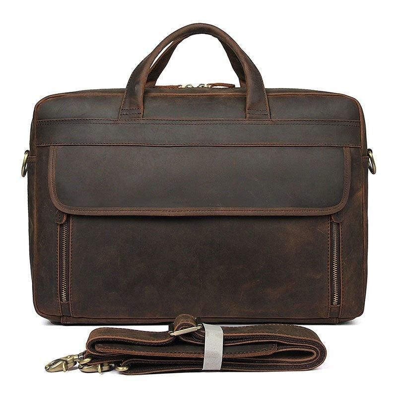 17 Tommers Vintage Skinnkoffert For Menn