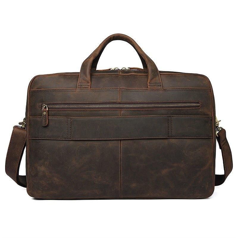 17 Tommers Vintage Skinnkoffert For Menn