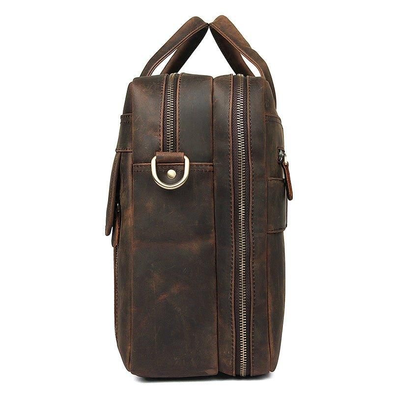 17 Tommers Vintage Skinnkoffert For Menn