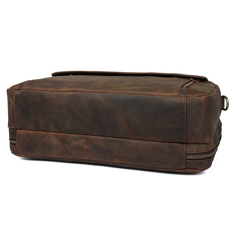 17 Tommers Vintage Skinnkoffert For Menn