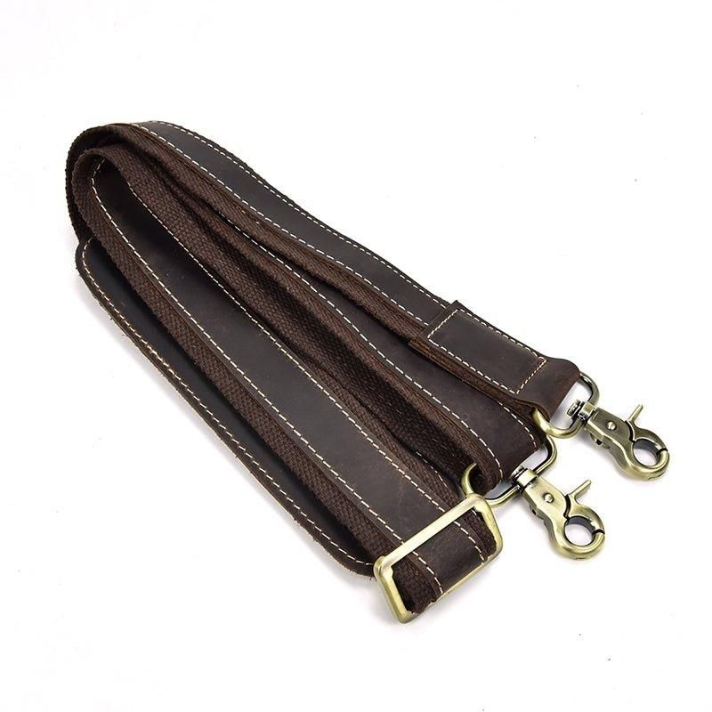 Crazy Horse Leather Vintage Bagasje Duffle Bag
