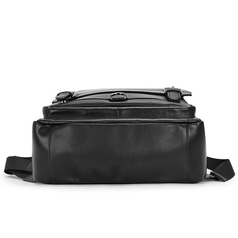 Leather Business 15-tommers Bærbare Skinnryggsekker