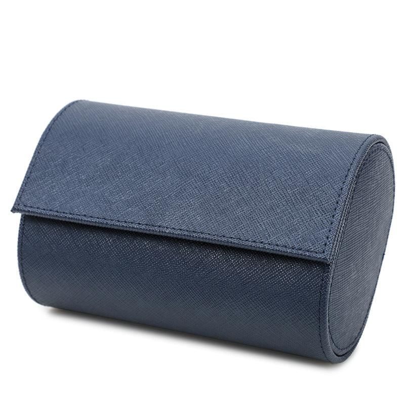 Trend Leather Watch Roll Case For 2 Klokker