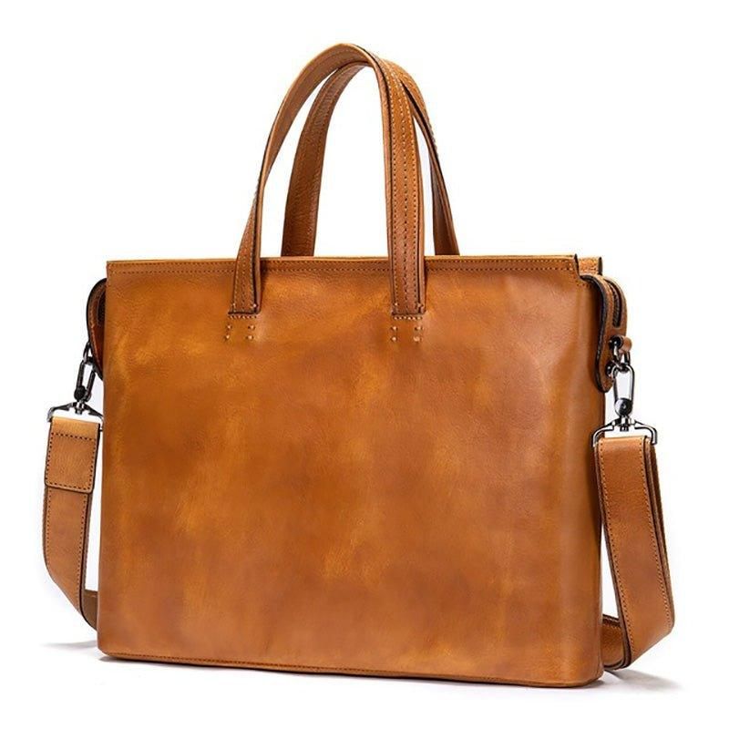 Vintage Luksus Skinnkoffert For Menn
