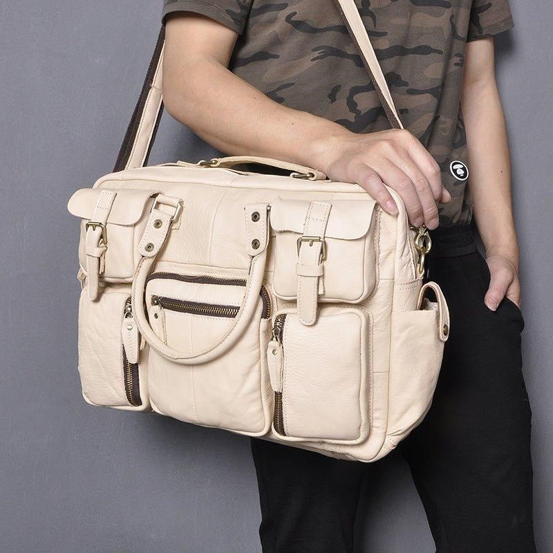 Vintage Skinnkoffert For Menn