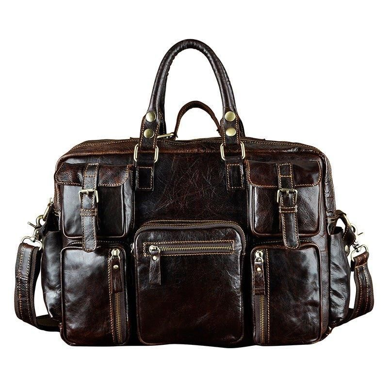 Vintage Skinnkoffert For Menn