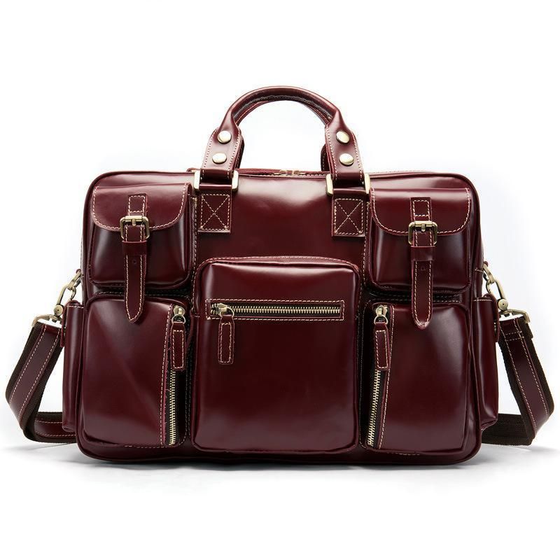 Vintage Skinnkoffert For Menn